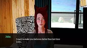 Anime teen 18+ with small tits blows monster cock in hentai family scene