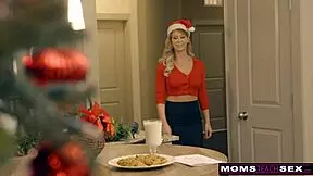 Momsteachsex - SANTAS HORNY HELPERS GET BLOWJOB AND CUMSHOT IN CHRISTMAS THREESOME S9 E7