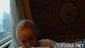 bouncing on schlong on a spycam