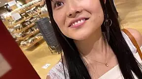 cute college girl and playful cosplay date with energetic sex friend