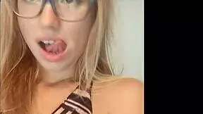 my homemade masturbation turns wild as this blonde babe explores her body. watch her teen 18+ solo play in raw detail.
