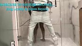 Royal B Worships Daddy's Monster Cock and Cumshot