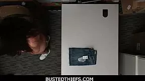 Bustedthiefs - Putting My Dick Into Teen 18+S Mouth For Stealing - Lily Adams