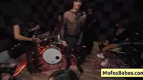 Natural Busty Brunette Nia Bleu Gives Titjob Then Gets Pussy Pounded By Brett Maker