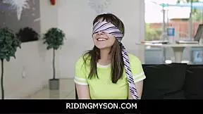 teen stepsister fucks stepbrother on thanksgiving per dads request