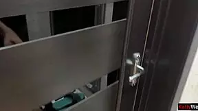 the waiter made mistake with order i forgot wallet invited him home for sex blowjob doggystyle cum