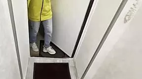 oh man, the cute delivery girl forgot the rolls and offered doggystyle instead!