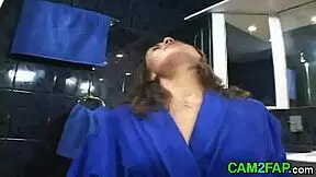 Hey, Watch This Hairy Russian Teen Play With Her Asshole And Cunt