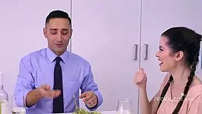 Man fucks teen's tight holes