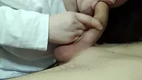 Girl Discreetly Sucks My Dick At Friend's House Until He Catches Us