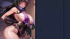 Ep1 Touching Rebel's Pussy with Kunai Buttplug - King of Kinks