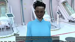 Step-sis stranded in space, strips, sleeps