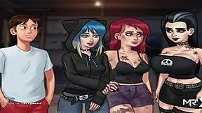 Summertimesaga - Peeping Naked People Through Binoculars E1 78