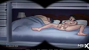 Summertimesaga - Peeping Naked People Through Binoculars E1 78