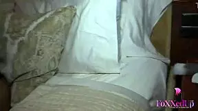 red hot jenna foxx drills sabina rouge's cunt with fat strap-on in doggystyle