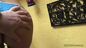 Damn! Cute Teen Masturbates with Toy in Public Street!