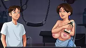 Innocent girls explore erotic summer