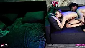 my stepsister's husband cheats and fucks me in threesomes