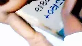 Watch this ebony teen slut suck cock and get pounded doggystyle with her juicy pussy lips!