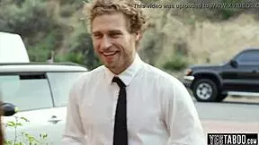 Missionary position with teen brunette pornstar