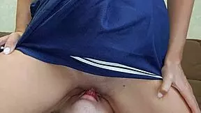 asian teen 18+ squirts during 69 facesitting.