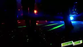 Kendra Cole spreads legs in bathroom for Anne Amari’s tongue while pounded hard from behind