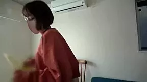 part1: babe borrows battery, leads to intense sex in viewing. she masturbates in toilet, gives blowjob, then non-stop fucking with creampies.