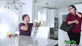 sibling foot job cheating with sadie blake 😏