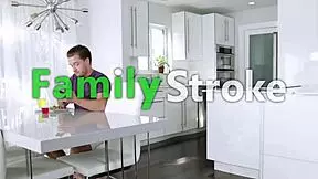 sibling foot job cheating with sadie blake 😏