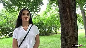 german scout - slim pawg girl zuzu pickup and rough fuck at model job