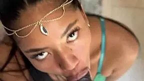 He can't stand my delicious blowjob! Amateur couple Nysdel.