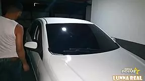 Latina Teen Gets Eaten By Thales Milleto While Cuckold Husband Watches.