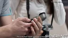 Him: glasses-clad teen gets down and dirty
