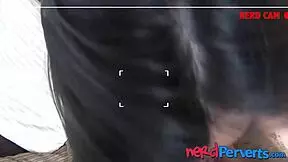 young beauty takes cum on face from fake producer