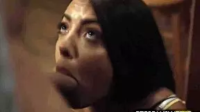 Latina wife FACESITS her stepbro in law passionately