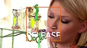 Athletic stud's dick in alysa and lucy hearts asses