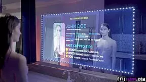 wow, emily willis takes on creepy old steve holmes