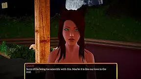 my new family with big tits and ass playing games