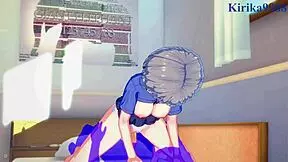 I lov watching Hana and Yanagi Uzaki hav intense sex in this hentai