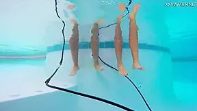 Katya Nakolkina in wetland tease