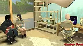 Hey, wanna see Itachi drill Hinata hard?