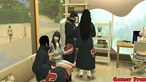 Hey, wanna see Itachi drill Hinata hard?