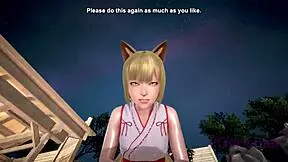 Helpful Fox Senko-San Maid Cosplay Parody