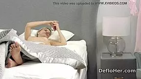 hey, watch s beauty mila dearmas rub her shaved pussy in the mirror!