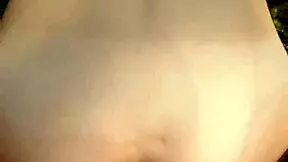 Perfect body girl gets cum in her ass outdoor in public anal creampie