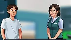 Summertime saga 85 anime game homemade milf tits hentai college cartoon ass 😊