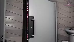 X roulette 1 features teen getting bukkake and squirting on monster cock