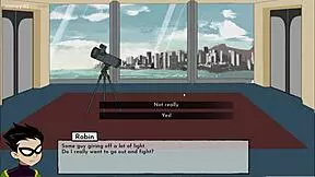 Teen fights monster in intense action