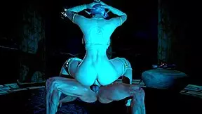 3D эльфийка жаждет большой член в нецензурированной хентай анимации эп 2