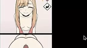 Costplayer and sharkgirl team up for a huge combo, girl pinned on the wall in ep 3